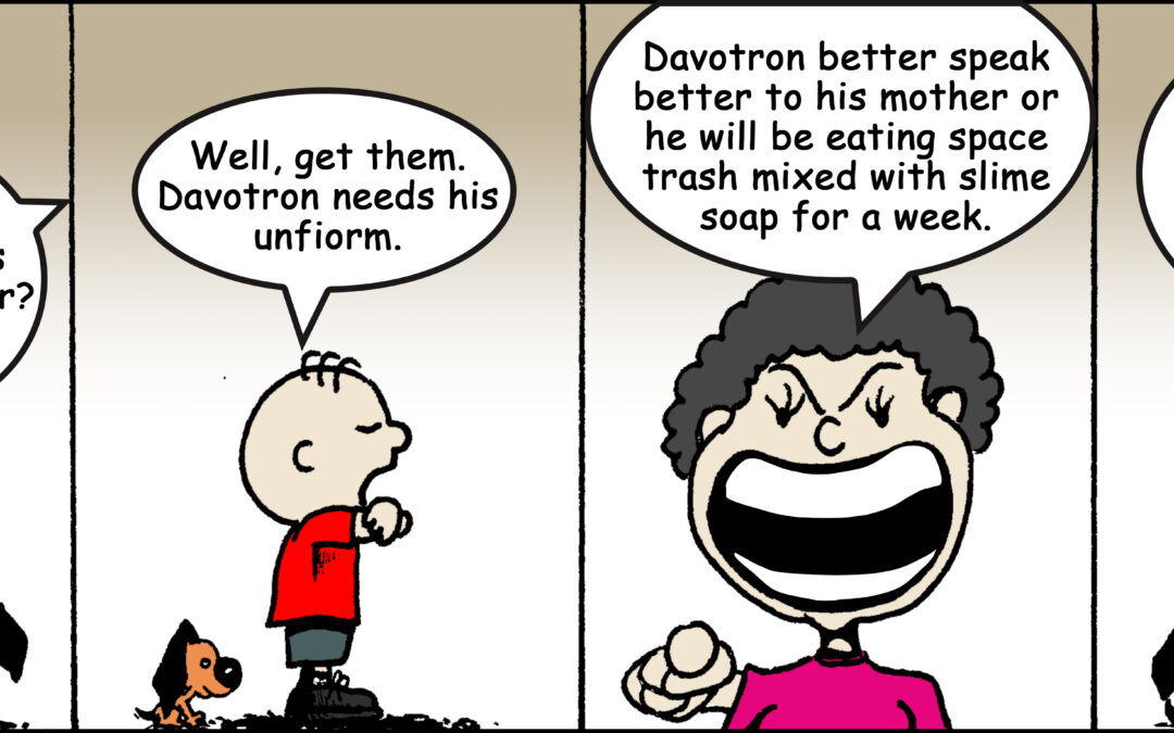 Stupid Is … Comic – #48 – Super Davy is Born Pt 1