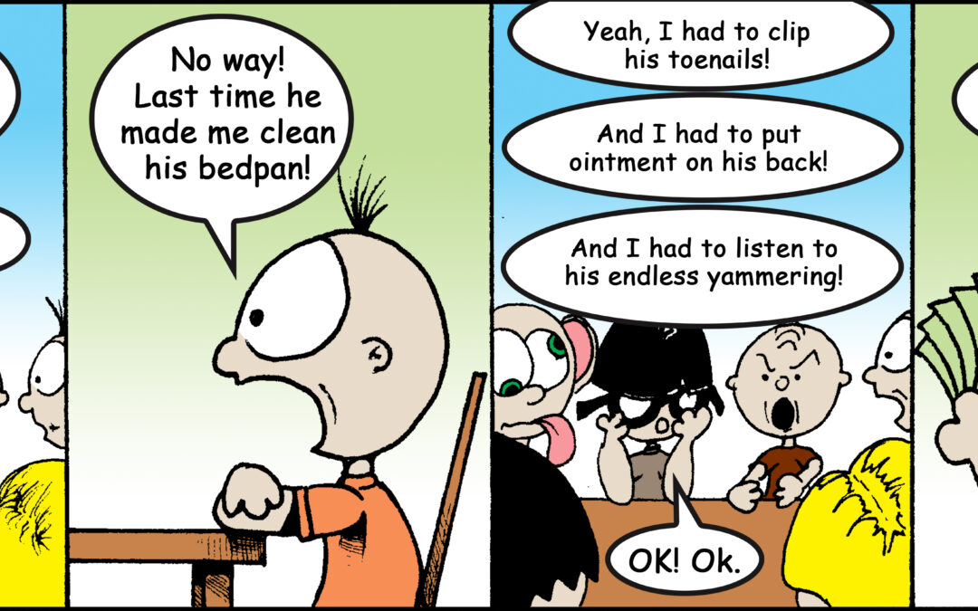 Stupid Is … Comic – #52 – Grandpa Day Pt 1