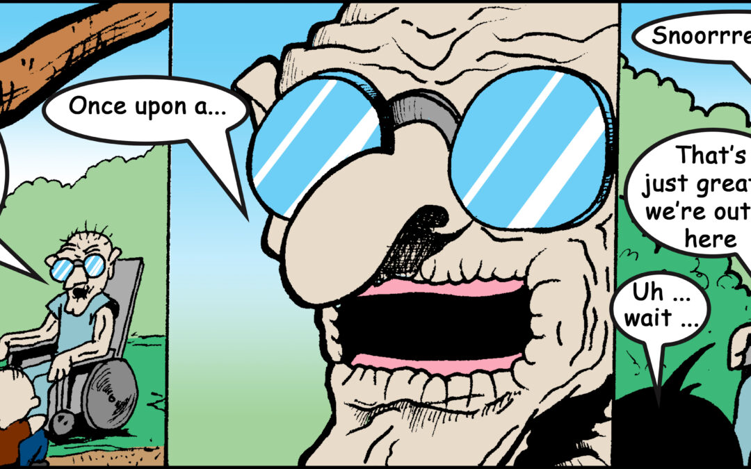 Stupid Is … Comic – #55 – Grandpa Day Pt 4