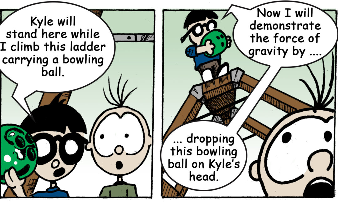 Stupid Is … Comic – #79 – The Newton Provocation