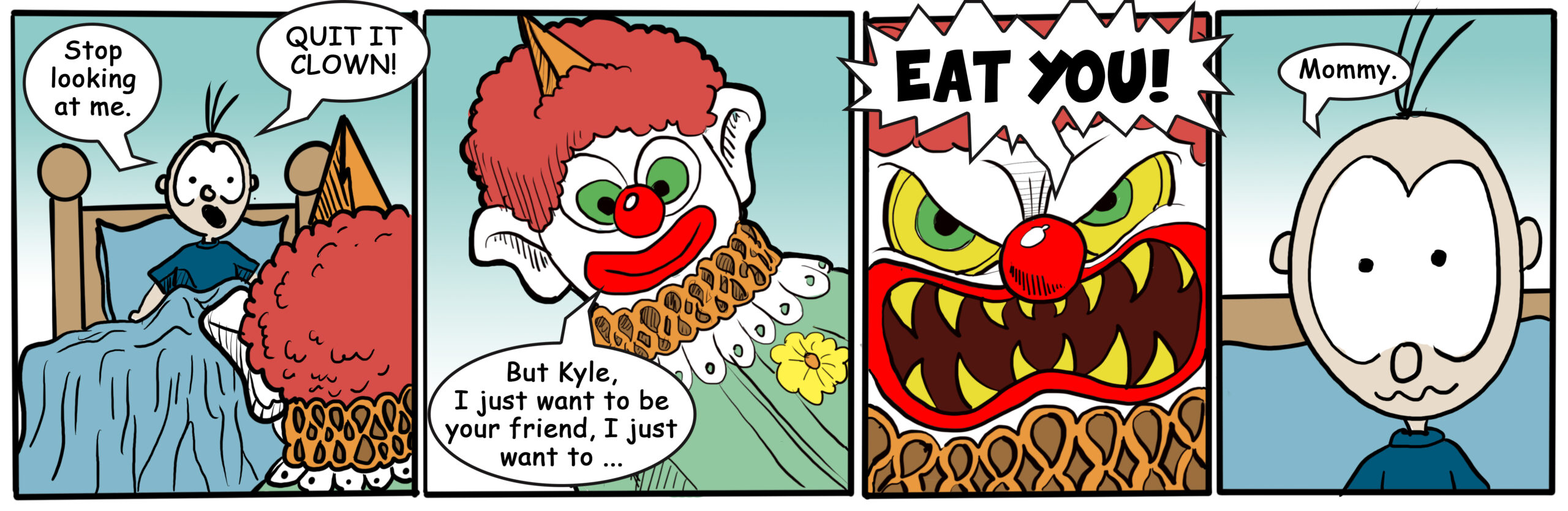 Stupid Is ... Comic - #97 - The Clown Pt 1 - Twisted Ink Gifts
