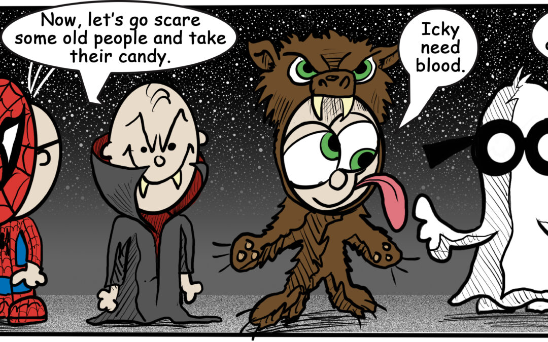 Stupid Is … Comic – #108 – The Trick or Treat Lineup