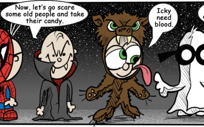 Stupid Is … Comic – #108 – The Trick or Treat Lineup