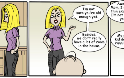 Stupid Is … Comic – #114 – Slumber Party Beg Pt 1