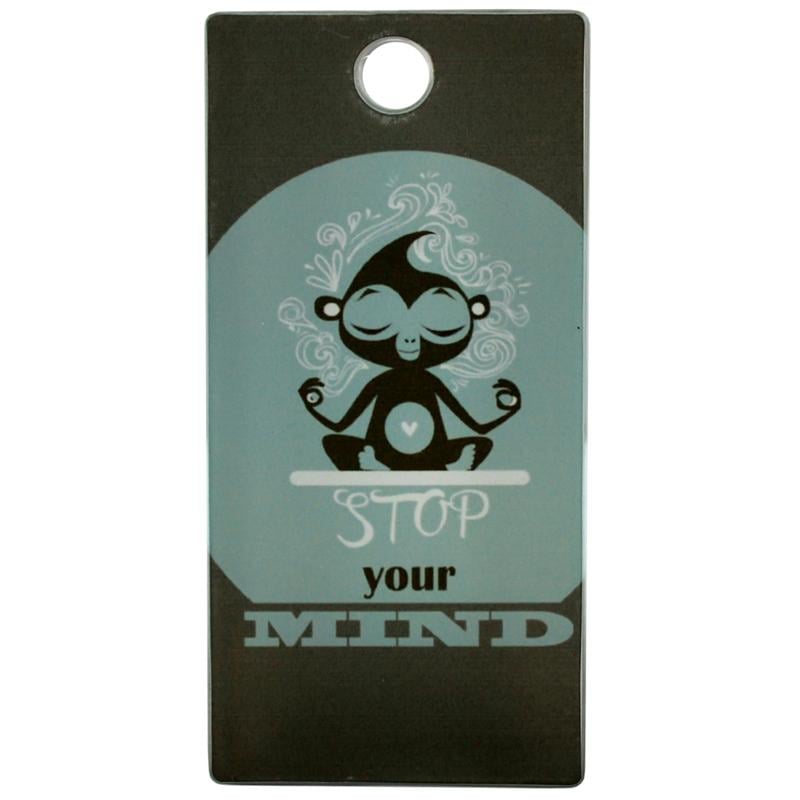 Acrylic Key Tag - 1.5" x 3" – Rectangle
