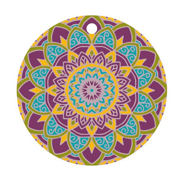 Acrylic Key Tag - 2" – Round