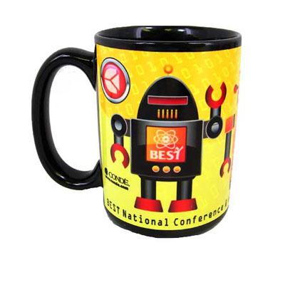 11oz. Black Ceramic Mug