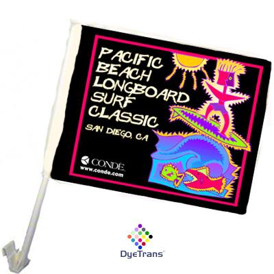 Flag - 11" x 15" - Single-Ply w/Pole Flag - 11" x 15" - Single-Ply w/Pole