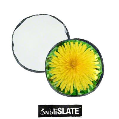 Acrylic Car Coaster - 2.56" - Round w/Divot