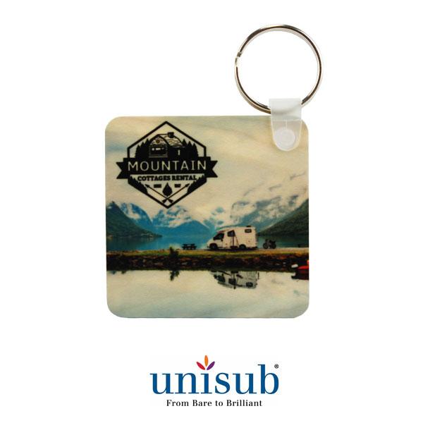 Natural Wood Key Tag - 2.25" x 2.25" – Square Natural Wood Key Tag - 2.25" x 2.25" – Square