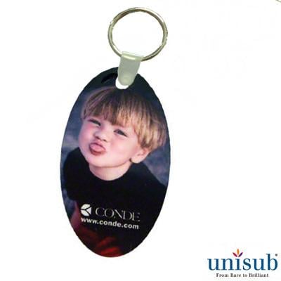 Aluminum Key Tag - 1.375" x 2.5" – Oval