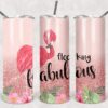 Flocking Fabulous, 20oz. Skinny Straight Tumbler