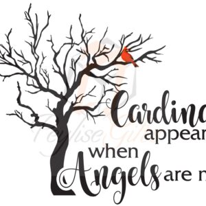 Cardinals Appear When Angels Are Near, In Memory, Cardinals, PNG File