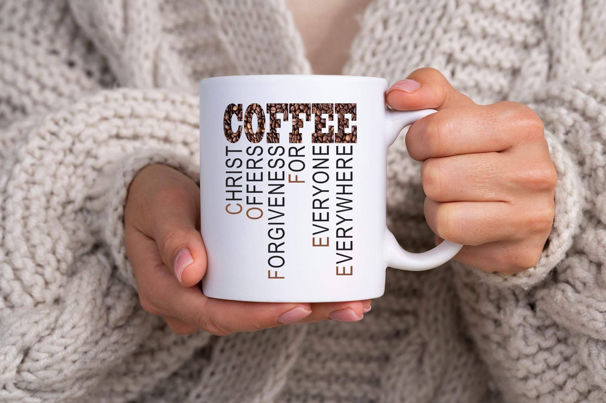 Coffee for Christ | Christian Gift | Christian Mug | Pastor's Wife Gift | Prayer Partner Gift |Jesus Gift | Coffee Mug