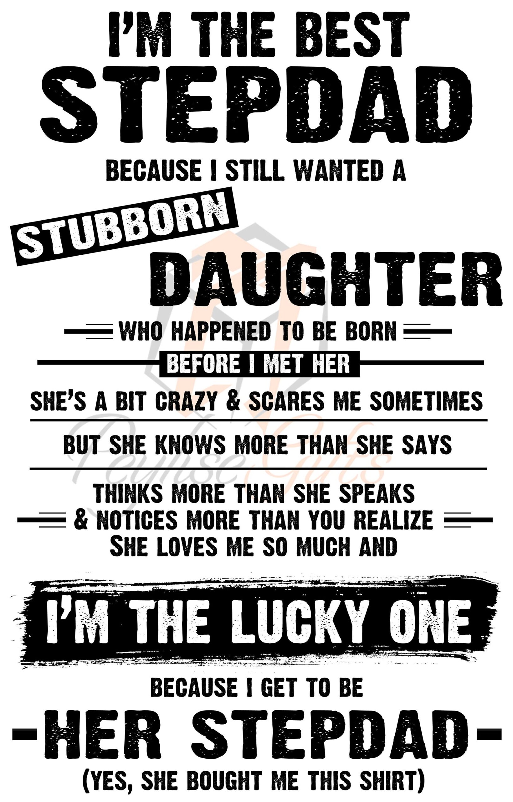 I'm the Best Stepdad, I'm the Best, Stepdad, Daughter, Step, Step Dad, PNG File