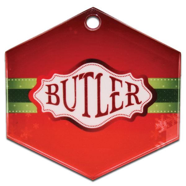 Acrylic Ornament - 3" x 3" – Hexagon Acrylic Ornament - 3" x 3" – Hexagon