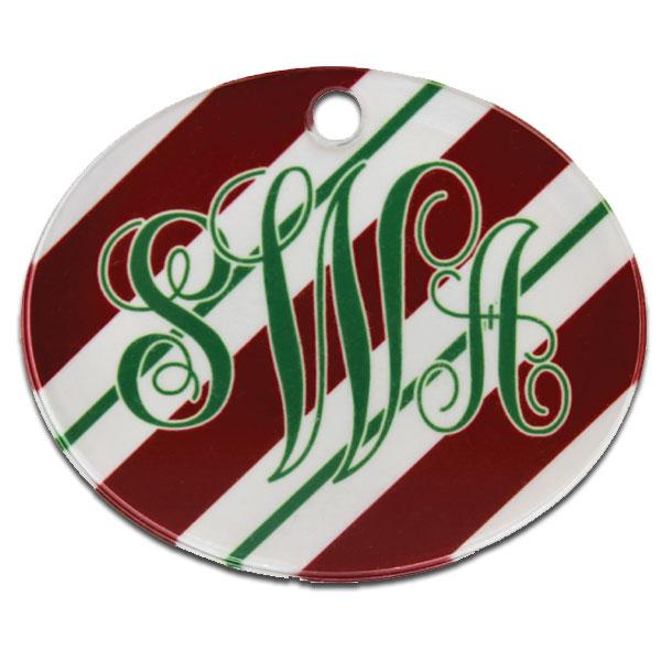Acrylic Ornament - 2.25" x 3" - Oval Landscape