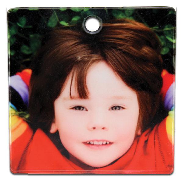 Acrylic Ornament - 2.5" x 2.5" – Square
