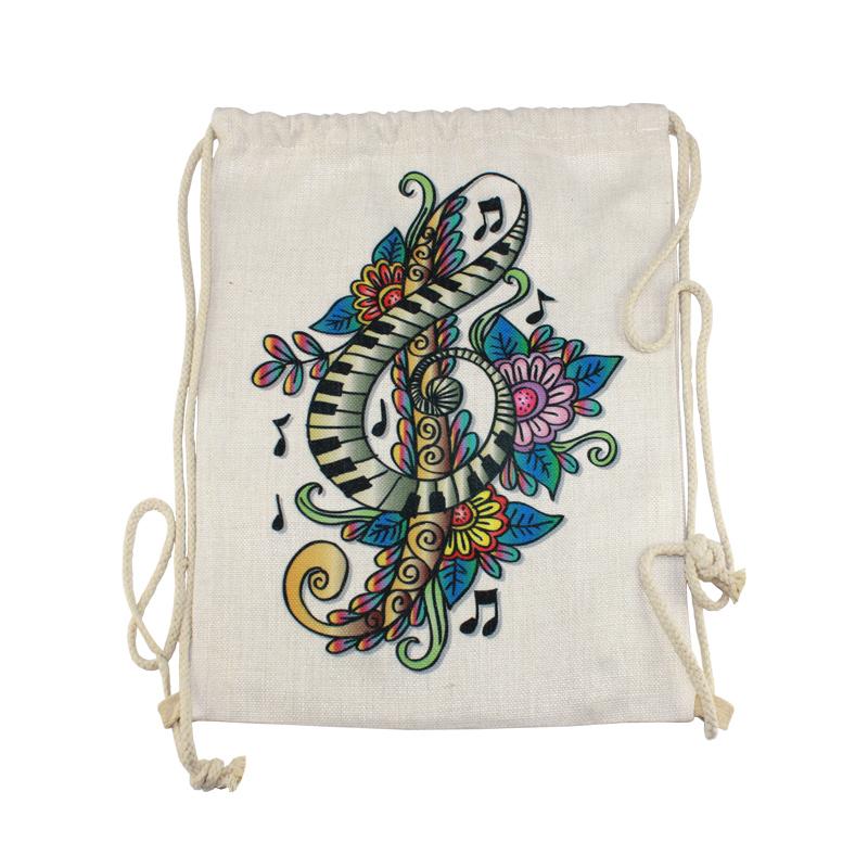Linen Drawstring Bag