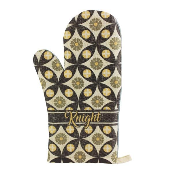 Linen Oven Mitt