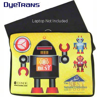 Neoprene Laptop Sleeve w/Zipper - 10.8" x 14.2" – 2-Sided