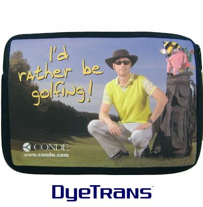 Neoprene Laptop Sleeve w/Zipper - 7" x 10" – 2-Sided