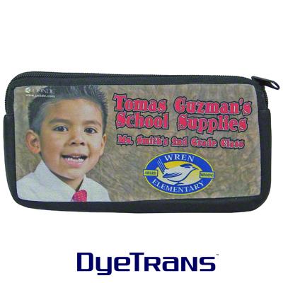 Neoprene Cosmetic Pencil Bag w/Zipper