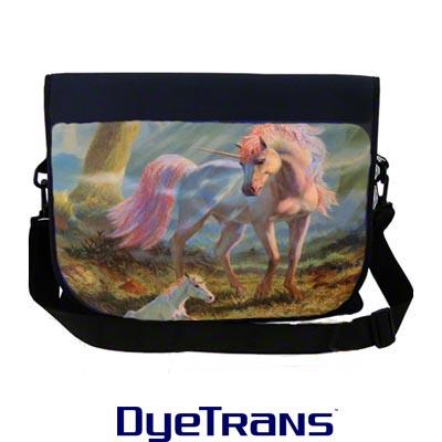 Neoprene Laptop Shoulder Bag w/Removable Flap - 12" x 14"