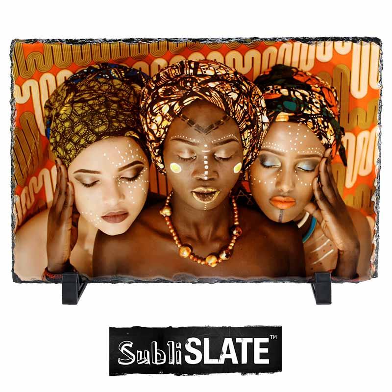 Slate Glossy Plaque - 7.8" x 11.7" – Rectangle