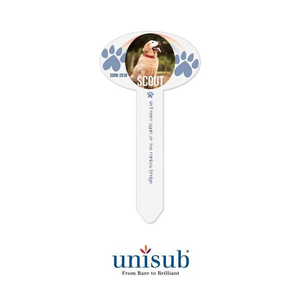 Outdoor Aluminum Garden Stake - 3.5" x 6.9" – Oval