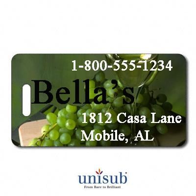 Bag Tag - 3" x 5.5" – Rectangle