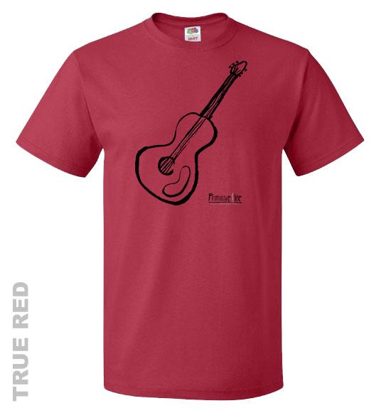 Primitive Life T-Shirt Collection - Acoustic Guitar Primitive Life T-Shirt Collection - Acoustic Guitar