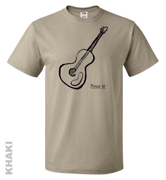Primitive Life T-Shirt Collection - Acoustic Guitar Primitive Life T-Shirt Collection - Acoustic Guitar