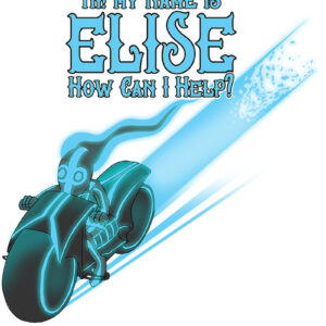 Elise - Tron - T-shirt