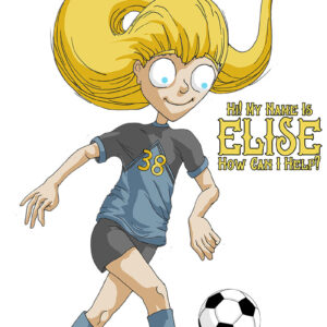 Elise - Soccer - T-shirt