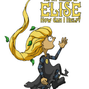 Elise - Forest Girl - T-shirt
