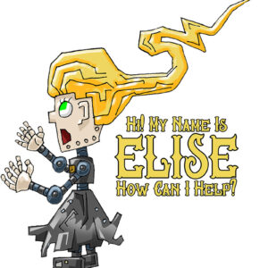 Elise - Robot Girl - T-shirt