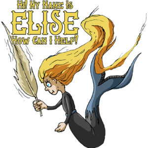 Elise - Mermaid - T-shirt